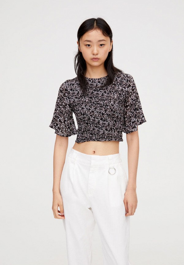 

Топ Pull&Bear, Черный