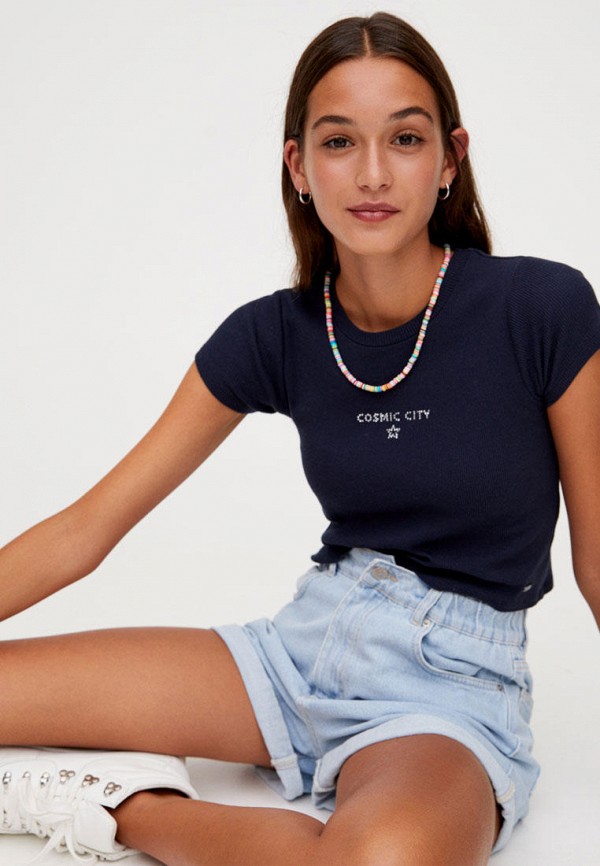 

Футболка Pull&Bear, Синий