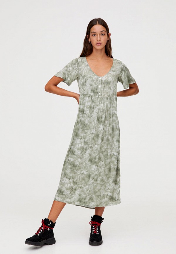 

Платье Pull&Bear, Хаки