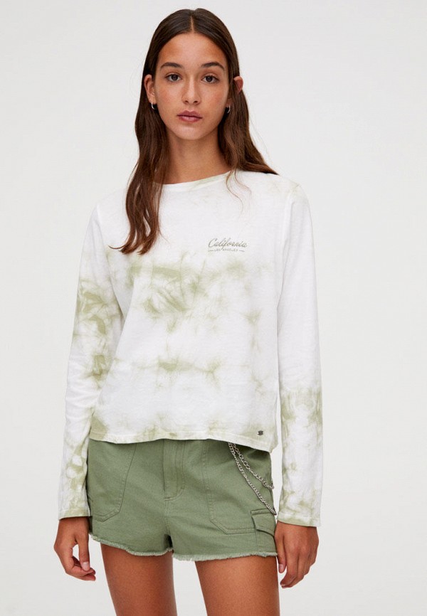 

Лонгслив Pull&Bear, Белый