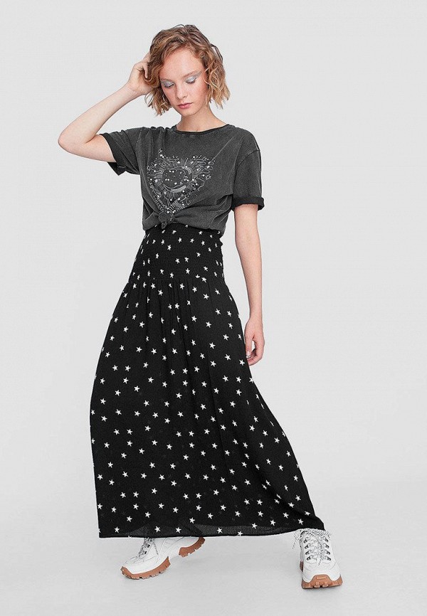 

Футболка Stradivarius, Серый