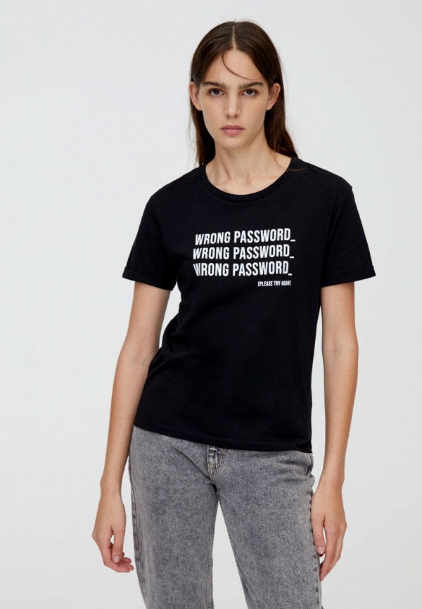 

Футболка Pull&Bear, Черный