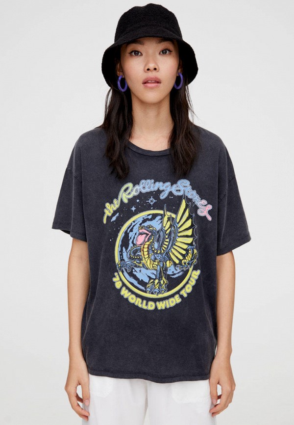 

Футболка Pull&Bear, Серый