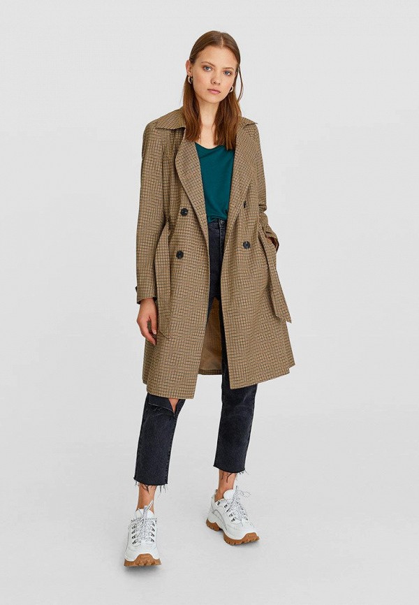 

Футболка Stradivarius, Бирюзовый