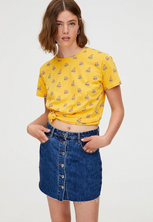 

Футболка Pull&Bear, Желтый