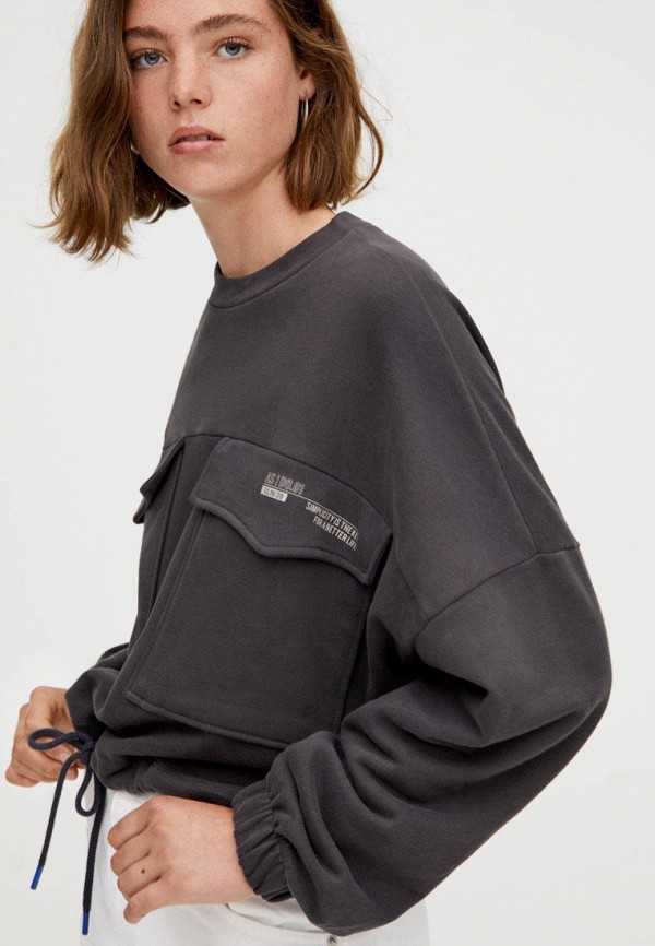 

Свитшот Pull&Bear, Серый