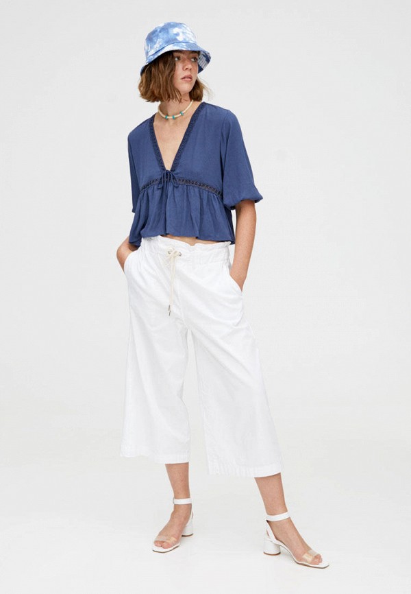 

Блуза Pull&Bear, Синий