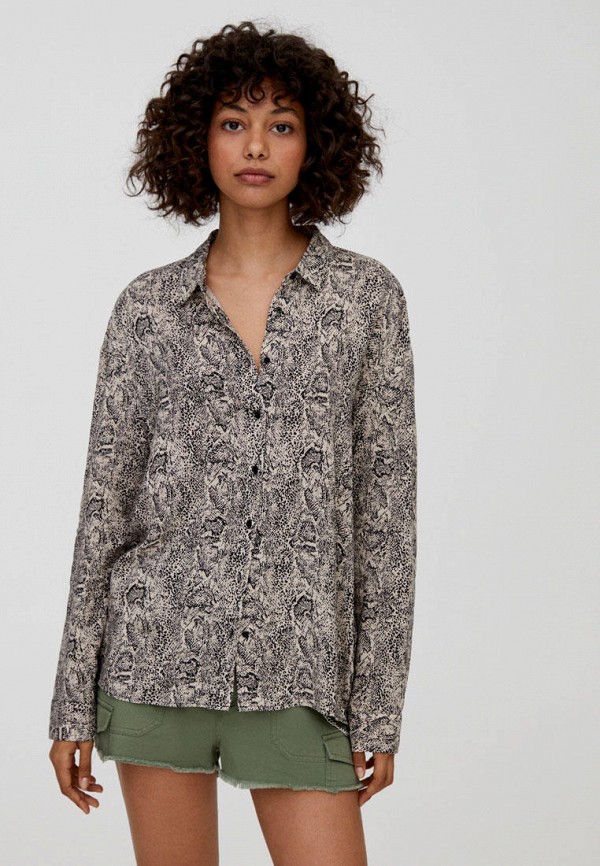 

Блуза Pull&Bear, Серый