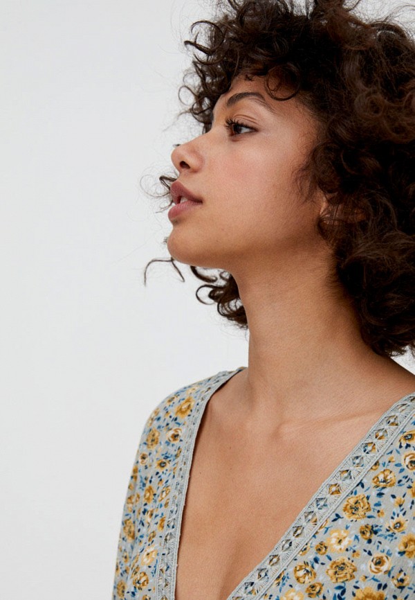 

Блуза Pull&Bear, Бирюзовый