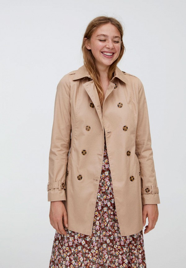 

Плащ Pull&Bear, Бежевый