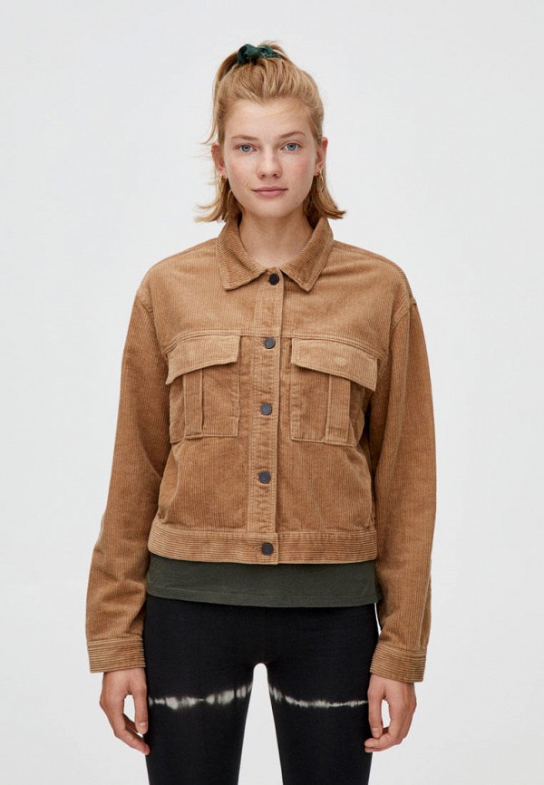 

Куртка Pull&Bear, Коричневый