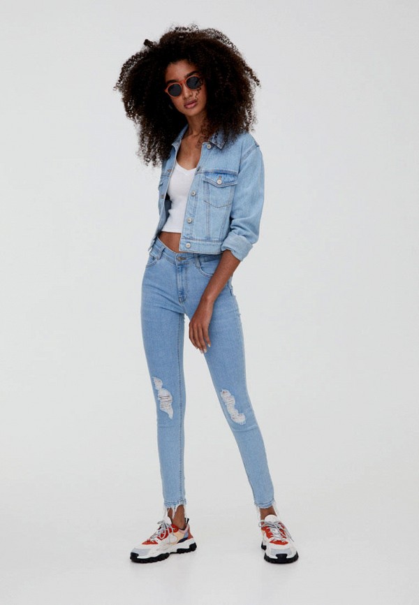 

Джинсы Pull&Bear, Синий, Push up
