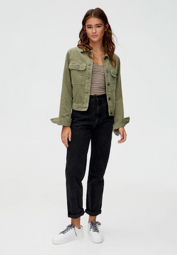 

Куртка Pull&Bear, Хаки