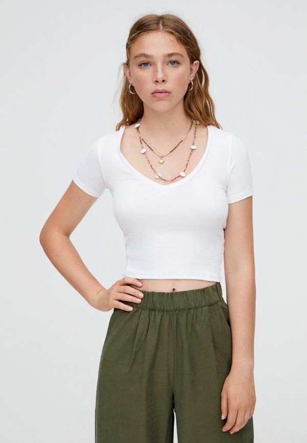 

Футболка Pull&Bear, Белый