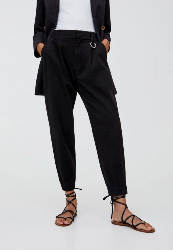

Брюки Pull&Bear, CARGO, Черный