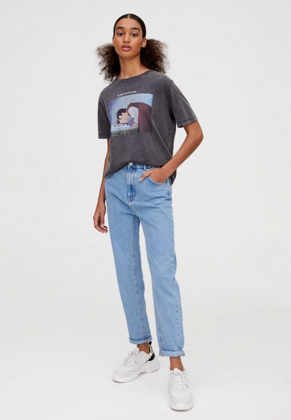

Футболка Pull&Bear, Серый