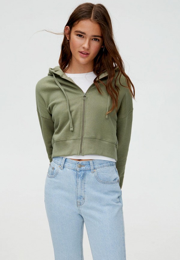 

Толстовка Pull&Bear, Хаки