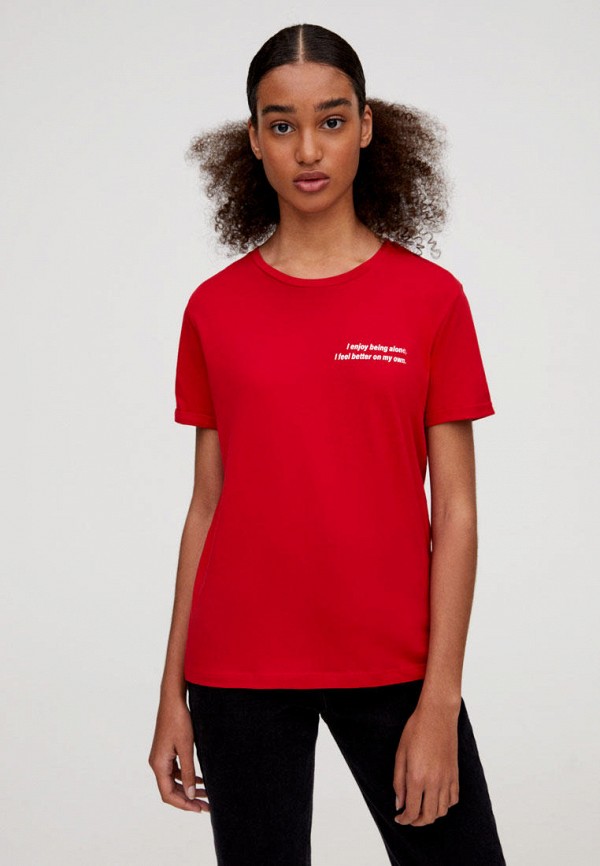 

Футболка Pull&Bear, Красный