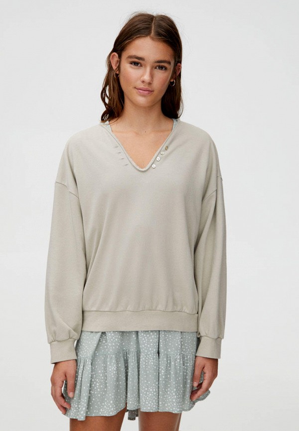 

Свитшот Pull&Bear, Бежевый