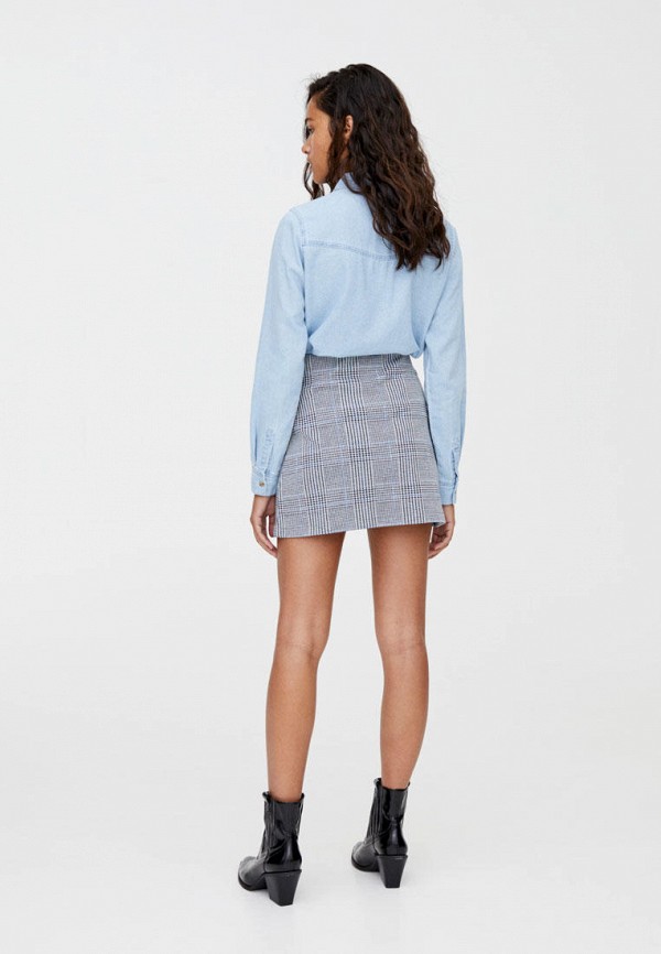 

Юбка Pull&Bear, Серый