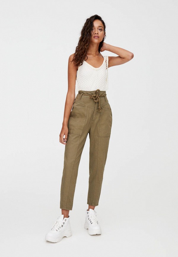 

Брюки Pull&Bear, Хаки