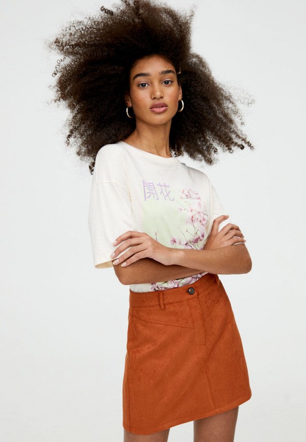 

Юбка Pull&Bear, Коричневый