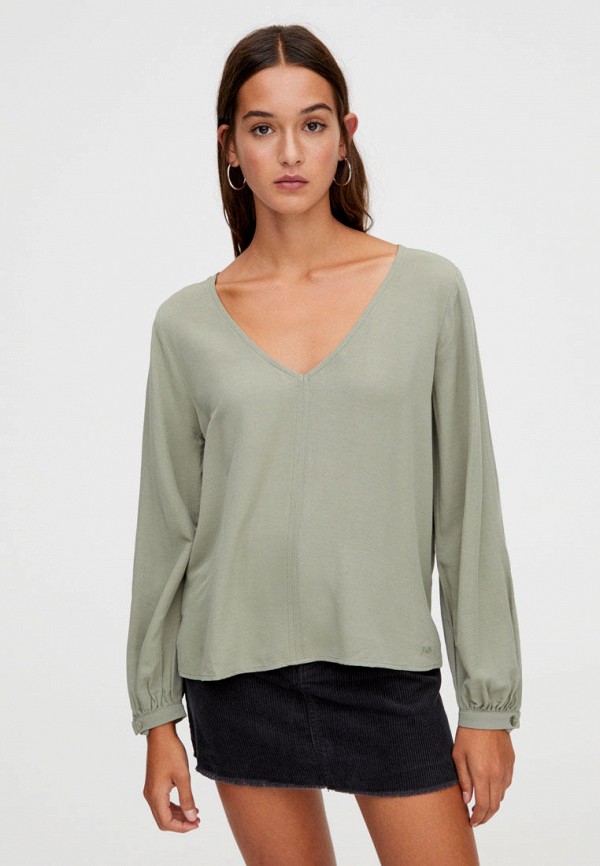 

Блуза Pull&Bear, Зеленый