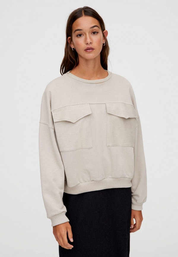 

Свитшот Pull&Bear, Серый