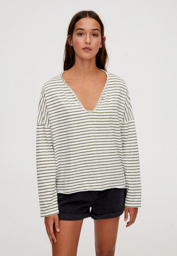 

Лонгслив Pull&Bear, Белый