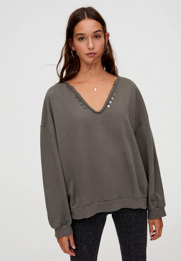 

Свитшот Pull&Bear, Хаки