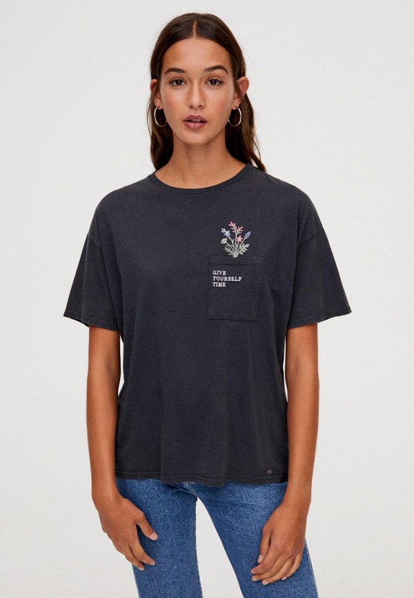 

Футболка Pull&Bear, Черный