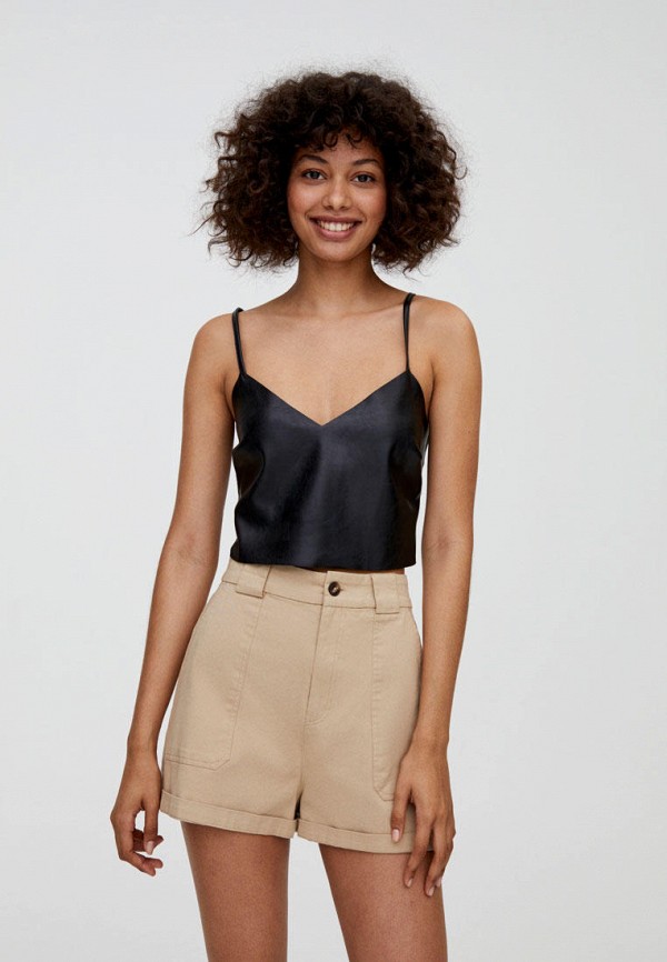

Топ Pull&Bear, Черный