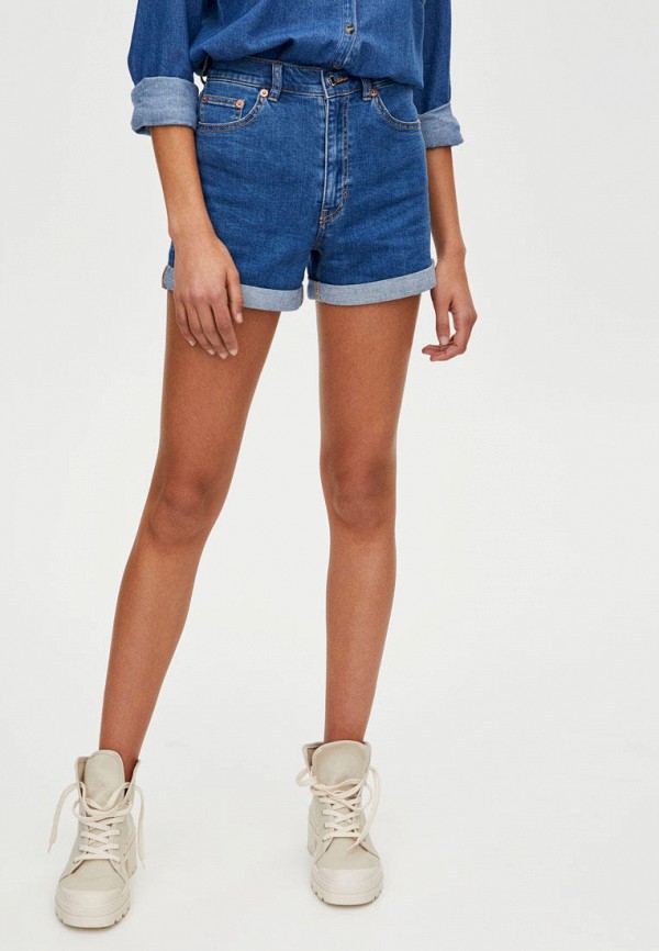 

Шорты джинсовые Pull&Bear, Синий