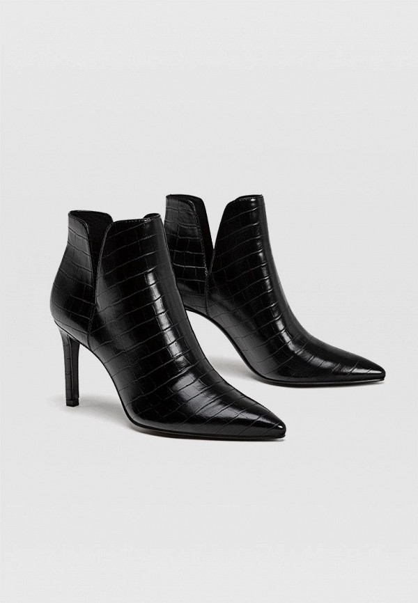 

Ботильоны Stradivarius, Черный