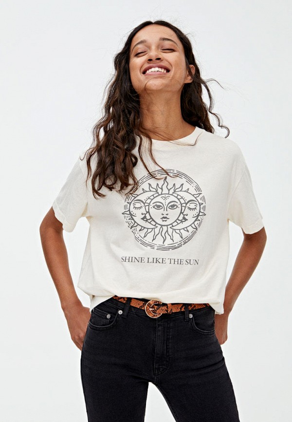 

Футболка Pull&Bear, Белый