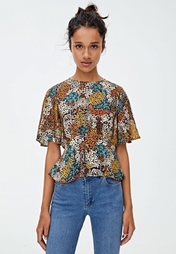 

Блуза Pull&Bear, Разноцветный