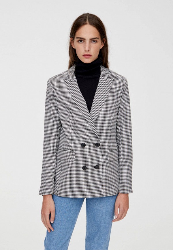 

Пиджак Pull&Bear, Серый