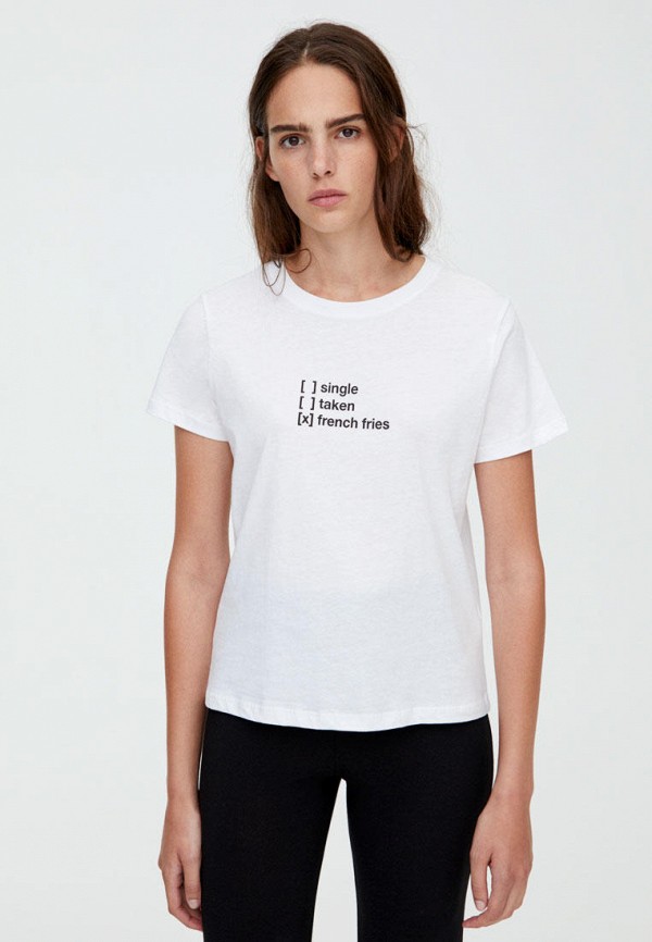 

Футболка Pull&Bear, Белый