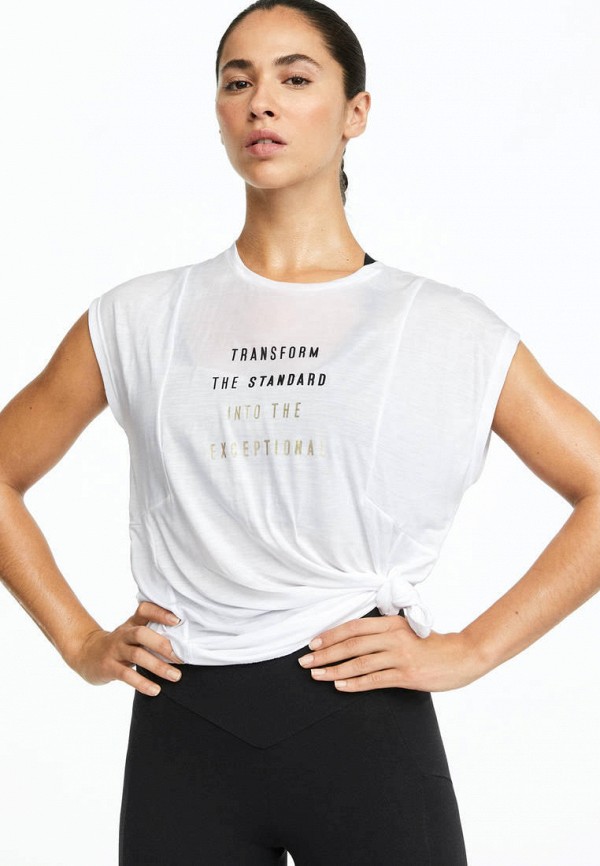 

Футболка спортивная Oysho_Sport, Белый, Join Life