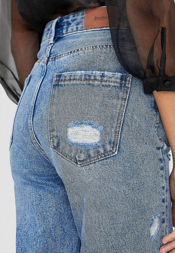 

Джинсы Stradivarius, Голубой, STRAIGHT FIT VINTAGE