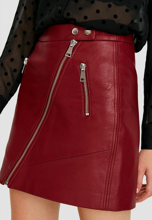 

Юбка Stradivarius, Красный