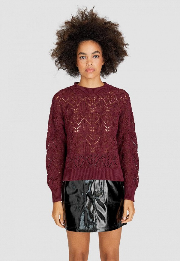 

Джемпер Stradivarius, Бордовый