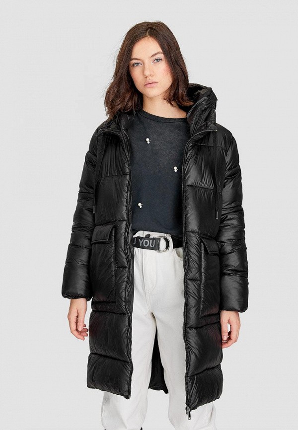 

Куртка утепленная Stradivarius, Черный