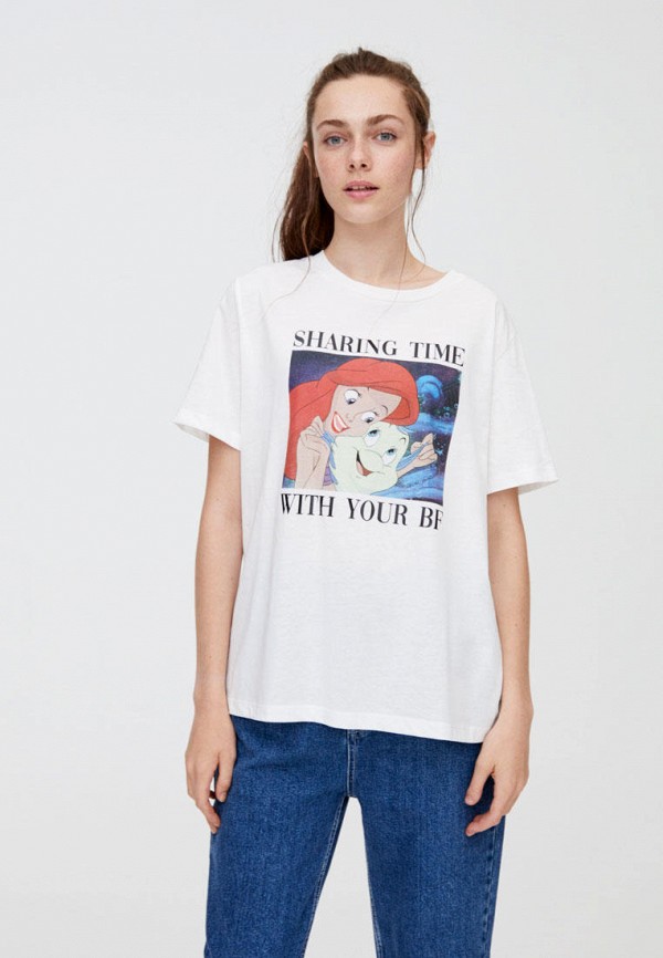 

Футболка Pull&Bear, Белый