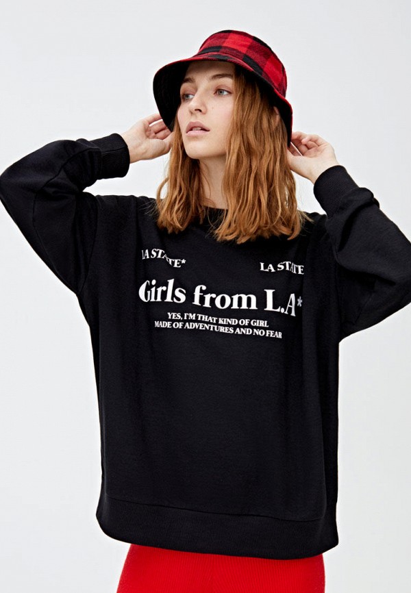 

Свитшот Pull&Bear, Черный