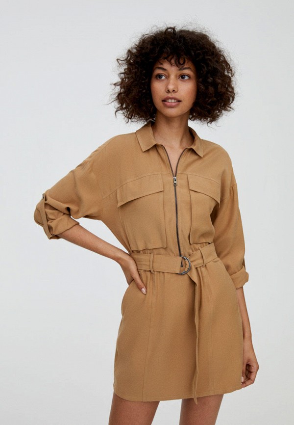 

Платье Pull&Bear, Коричневый