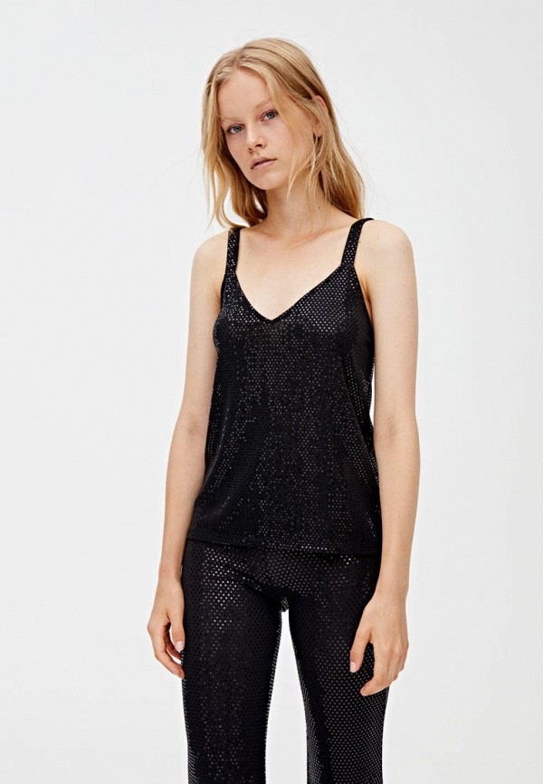 

Топ Pull&Bear, Черный