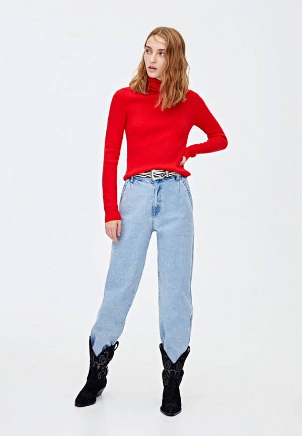 

Водолазка Pull&Bear, Красный