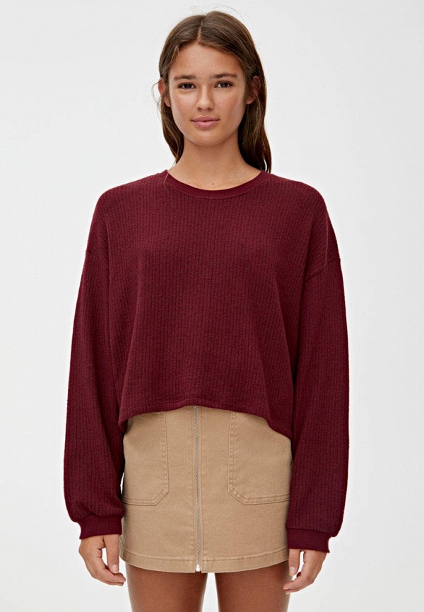 

Джемпер Pull&Bear, Бордовый