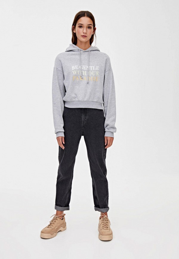 

Худи Pull&Bear, Серый